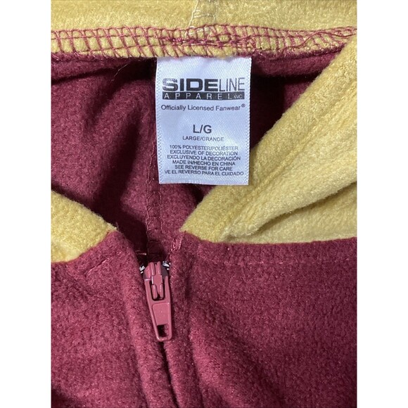 Florida State Seminoles Fleece Union Suit Bodysuit Step In Zip Up One Piece Cozy - Picture 9 of 9
